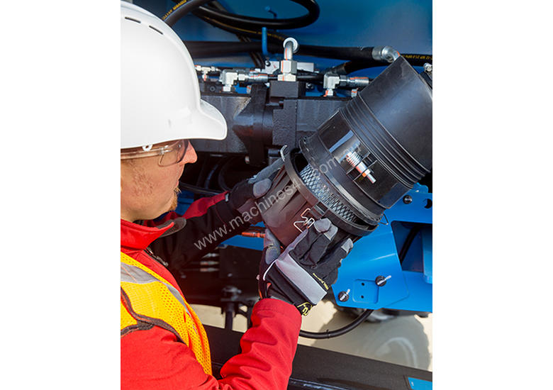 caption Genie 150ft Straight Boom Lift – Exceptional Reach & Robust Construction for Challenging Jobsites!