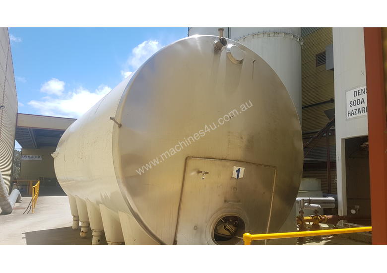 caption 40k lt stainless tank