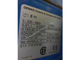 Demag Electric Chain Hoist - picture2' - Click to enlarge