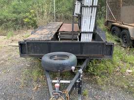 Tandem Axle Trailer with Scaffolding - picture0' - Click to enlarge