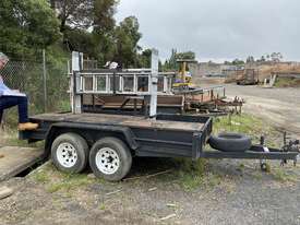 Tandem Axle Trailer with Scaffolding - picture2' - Click to enlarge