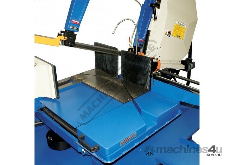 caption BS-461AS Semi - Automatic Swivel Head-Dual Mitre Metal Cutting Band Saw Variable Cutting Speeds, Dua
