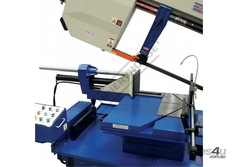 caption BS-461AS Semi - Automatic Swivel Head-Dual Mitre Metal Cutting Band Saw Variable Cutting Speeds, Dua