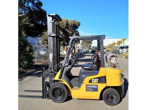 Used 2.5T CAT LPG Forklift GPE25N | Adelaide