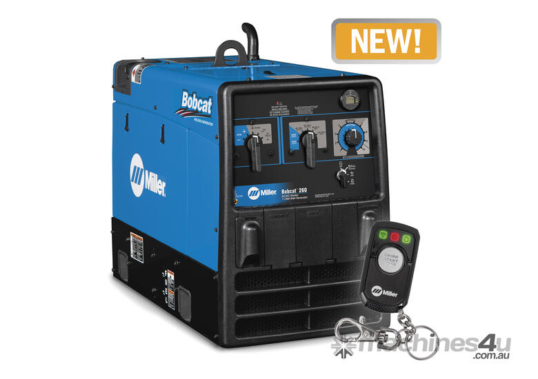 New 2020 miller NEW Miller Bobcat 260 Welder Generator with Remote