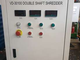 Industrial Twin Shaft Shredder - 800-1200 Kg P/H - SKD-11 Steel High Wear Resistant Blades - picture0' - Click to enlarge