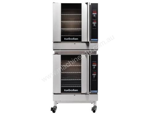 Turbofan G32D4/2 - Full Size Tray Digital Gas Convection Ovens Double Stacked