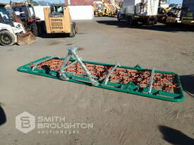 3 POINT LINKAGE 4M FOLD OUT HARROW RAKE (UNUSED) - picture0' - Click to enlarge