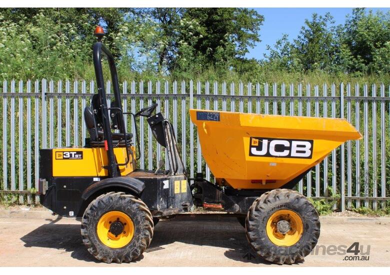 Used 2016 jcb 2016 JCB 3T SWIVEL TIP SITE DUMPER U3992 Mini Site Dumper