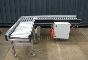Right Angled Corner Motorised Roller Conveyor - A & RT