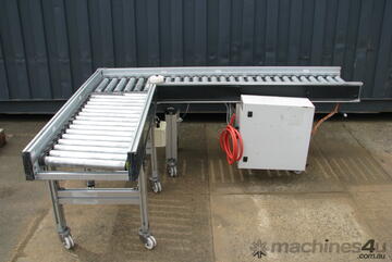 Right Angled Corner Motorised Roller Conveyor - A & RT