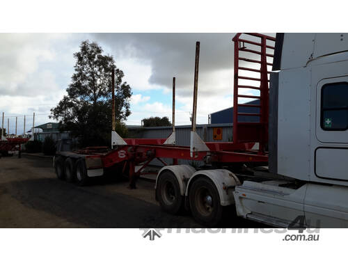 Plunkett B/D Rear Log Jinker Trailer