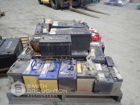 2 X PALLETS ASSORTED USED BATTERIES - picture2' - Click to enlarge