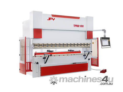 JFY 100 TON | 3100MM | 7 AXIS | 19'' TJS90 TOUCH 3D CONTROLLER  | HYBRID CNC PRESS BRAKE | MOD -TPM8