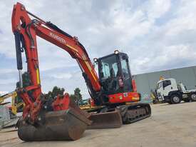 2017 KUBOTA U55-4 5.6T EXCAVATOR WITH FULL A/C CAB, HITCH, BUCKETS AND 2031 HOURS - picture2' - Click to enlarge