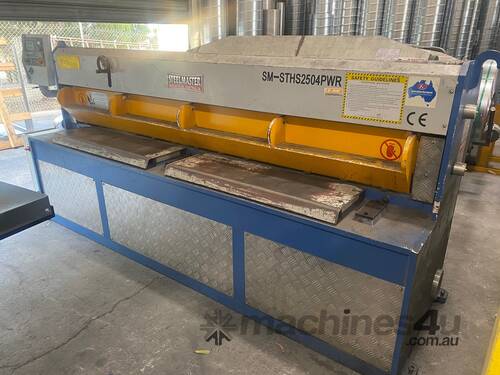 Steelmaster Guillotine 2.5m x 4mm