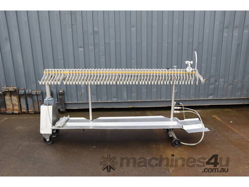 Commercial Production Sausage Hanger Conveyor - Handtmann 220-16