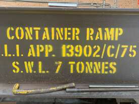 Truck Container Load / Unload Yard Ramp - picture1' - Click to enlarge