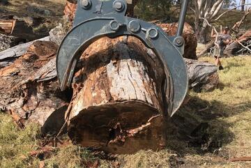 Mechanical Box Finger Grab 10-15 Tonne Kato