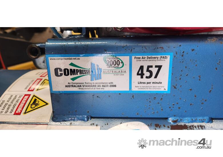 ALL COMPRESSOR - PILOTAIR Petrol Air Compressor Pilot w/remote start 457 l/min