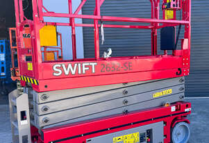 New 26ft Narrow Electric Scissor lift from Swift Equipment