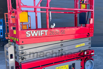   26ft Narrow Electric Scissor lift from Swift Equipment