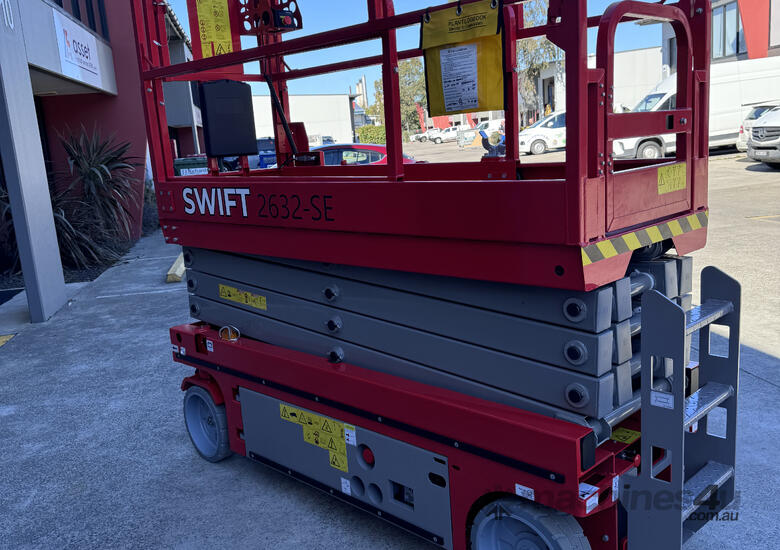 New 26ft Narrow Electric Scissor lift from Swift Equipment image 3