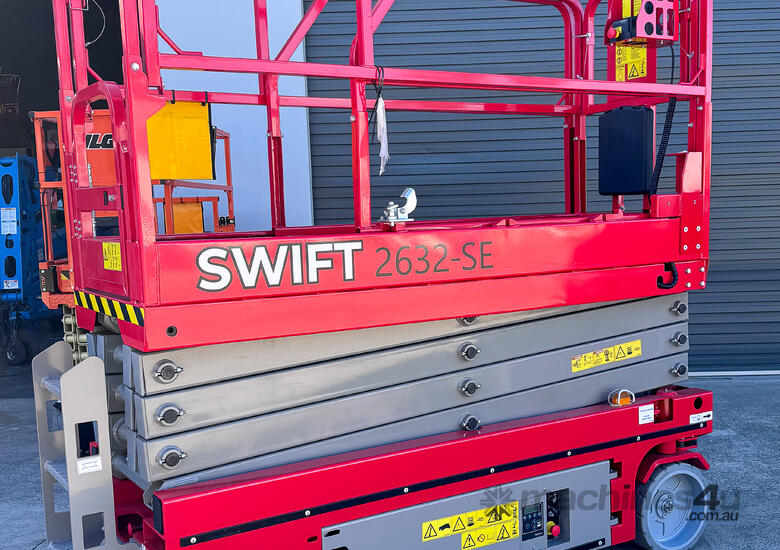 New 26ft Narrow Electric Scissor lift from Swift Equipment