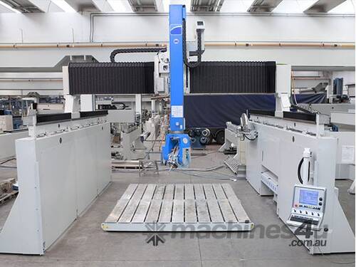 caption CMS BREMBANA G-REX - 5 Axis CNC Machining Centre with Maximum Freedom