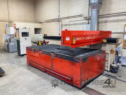 Farley LaserLab 2.5KW Co2 Laser Cutter Rofin DC025 SLAB