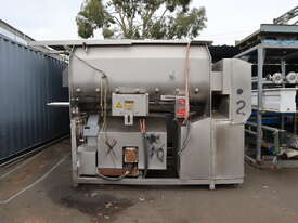 Commercial Stainless Steel Twin Paddle Blender Mixer - 1800L  - picture0' - Click to enlarge