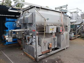 Commercial Stainless Steel Twin Paddle Blender Mixer - 1800L  - picture1' - Click to enlarge
