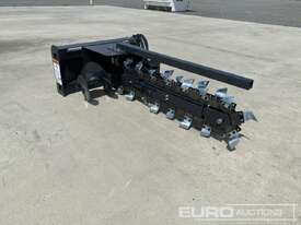 Hydraulic Trencher to suit Skidsteer Loader - picture2' - Click to enlarge