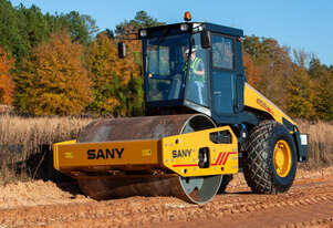 SANY 18T Single Drum Roller for Effortless Compaction and Maximum Efficiency!