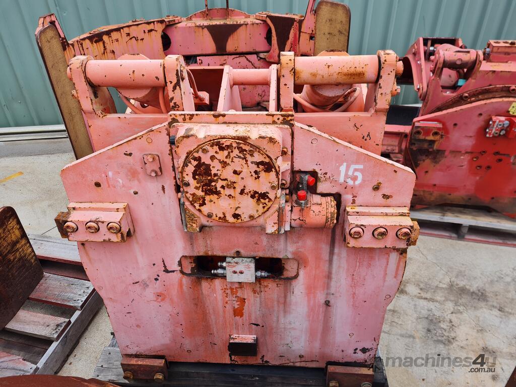 Used white industries Forklift Paper Roll Clamp Forklift Paper Roll