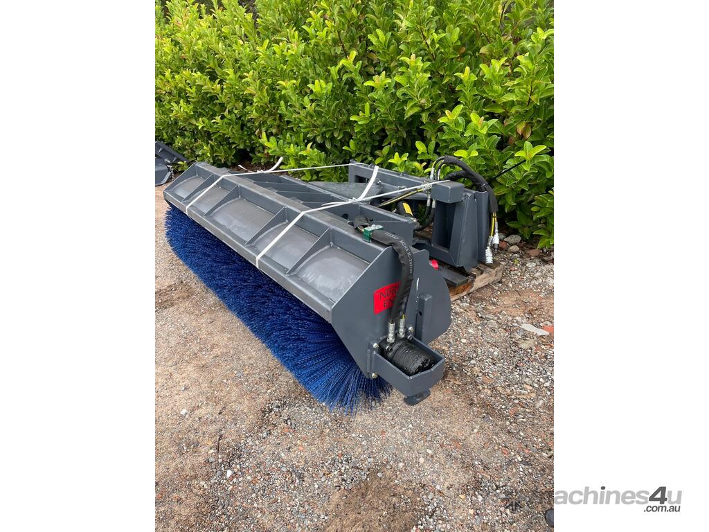 New 2023 norm engineering New NORM Skidsteer Angle Broom Skid Steer