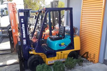 ACTIVE FORKLIFTS - 2008 Komatsu 1.8 Ton container entry forklift for sale- 4.3m mast solid tyres sid ACTIVE FORKLIFTS - 2008 Komatsu 1.8 Ton container entry forklift for sale- 4.3m mast solid tyres sid