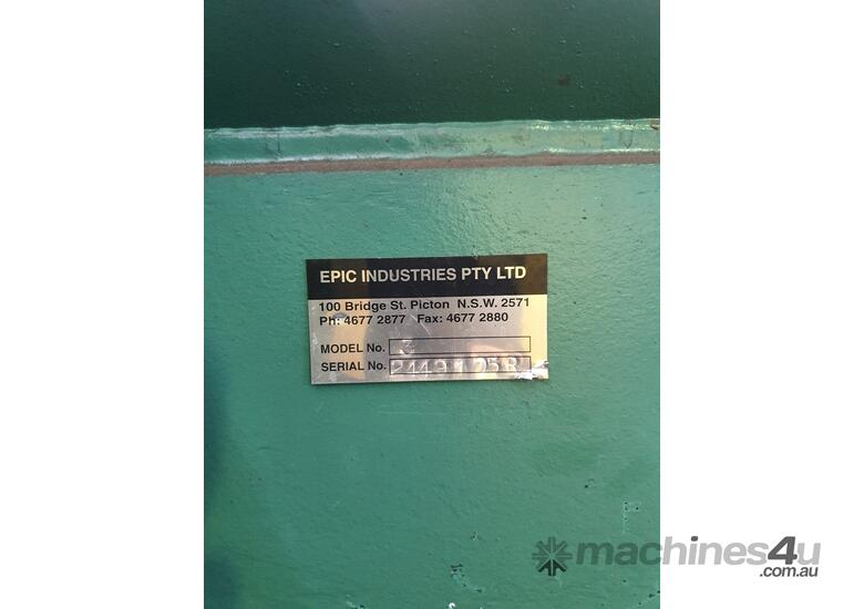 Used 2010 epic panbrake folder nc panbrake folder Pan Brakes & Folders