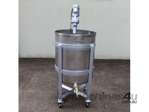 Stainless Steel Tank with Mixer