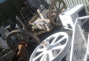 3Kn captan fibre winch , hydraulic operation,