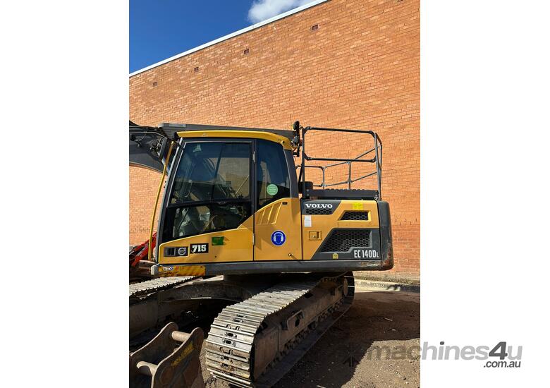 caption CLEARANCE! 2017 Volvo 14T EC1400L Excavator + Bucket Package (Traded In)