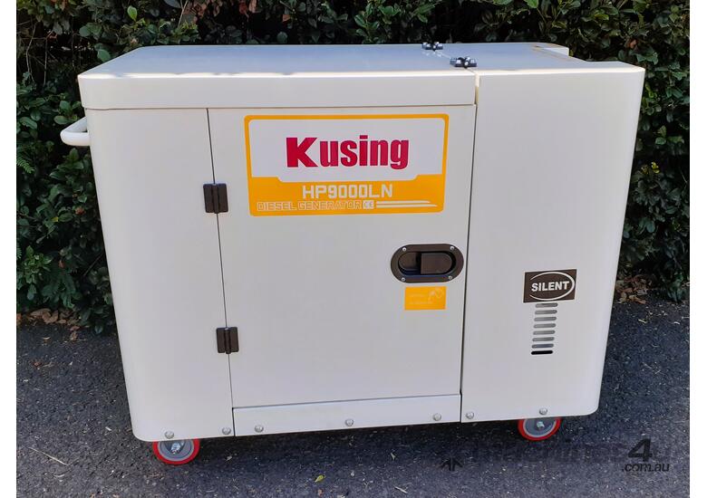 Pre-owned 8KVA Silenced Diesel Generator 240V