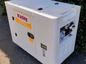 Pre-owned 8KVA Silenced Diesel Generator 240V - picture1' - Click to enlarge