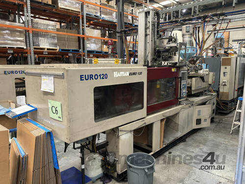 Haitian Euro 120 HTF120X - 120 Ton Plastic Injection Molding Machine (C6)