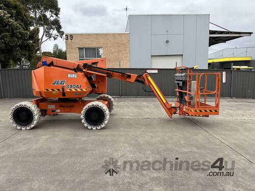 JLG 340AJ Boom Lift With Current 10yr Certification