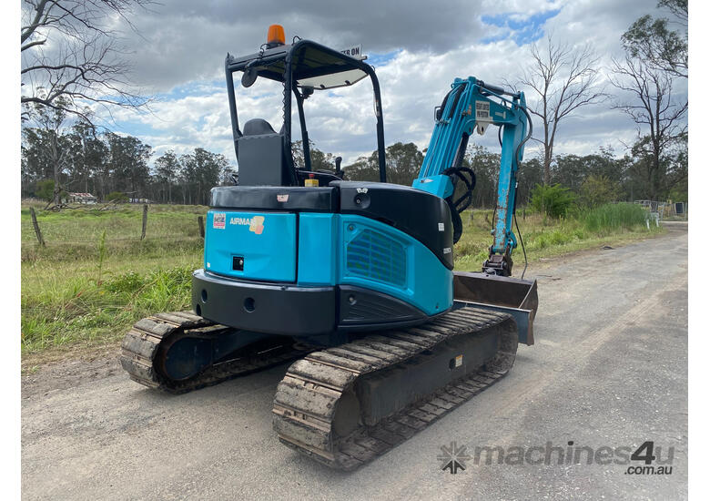 caption Airman AX50 Tracked-Excav Excavator