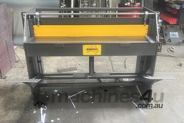 Keech Heavy Duty Treadle guillotine With Overhead Manual Clamp