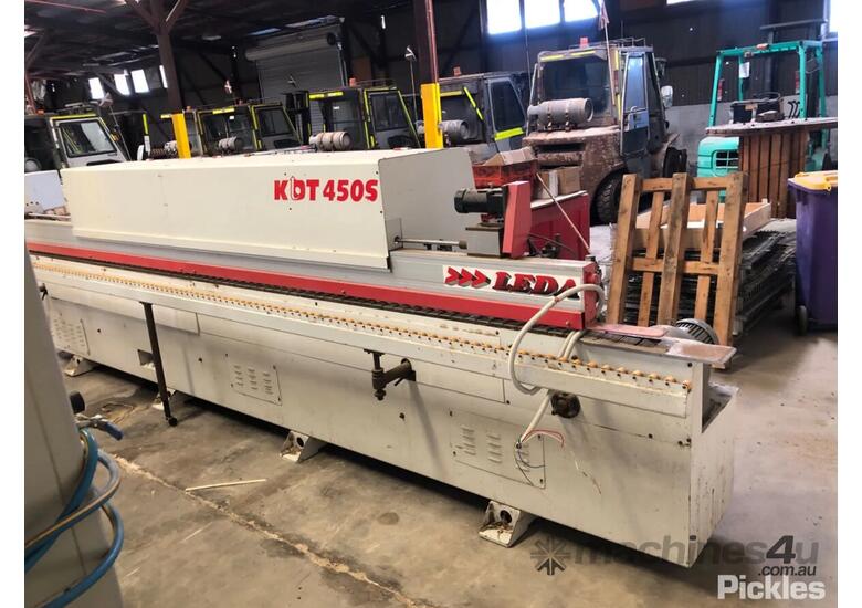 Used kdt Straight Edge Banding Machine KDT 450S Hot Melt Edge Bander