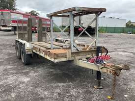 1996 Rogers R23080LS Beaver Tail Tandem Axle Trailer - picture0' - Click to enlarge