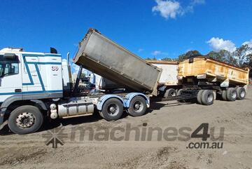 2003 IVECO MP4500 6X4 Tipper Truck and Dog